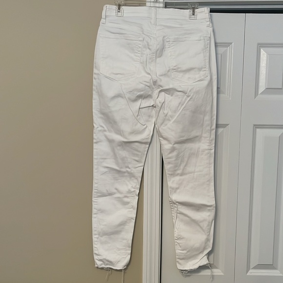 Lucky Brand White Brigette High Rise Skinny Jeans- Size 10/30 - Picture 5 of 14